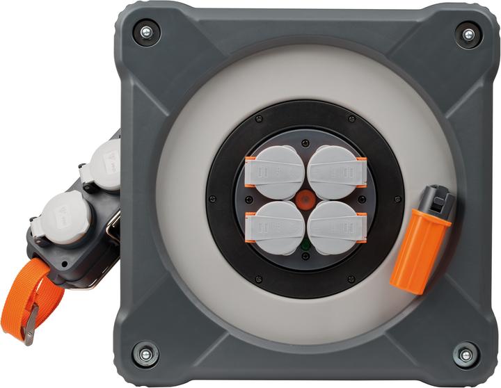Immagine prodotto Brennenstuhl Avvolgicavo professionaleLINE con Powerblock KC 5100 IP44 50+5m H07RN-F 3G1.5 (50 m, 1.50 mm².)