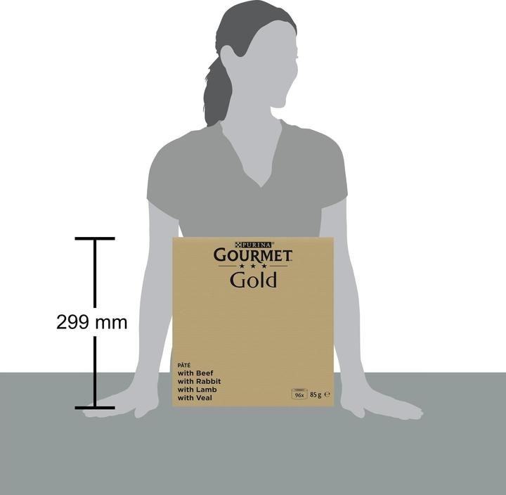 Immagine prodotto Gourmet Paté fine (Adulto, 96 pz., 8160 g)