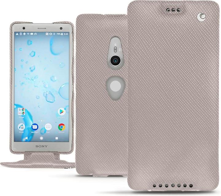 Actual product image Noreve Leather cover vertical (Sony Xperia XZ2)