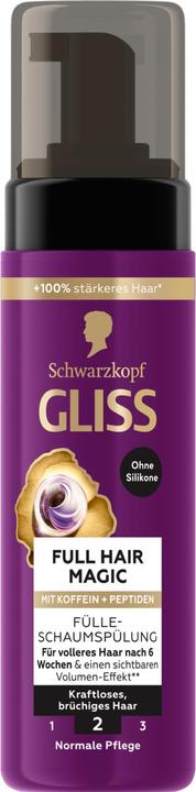 Produktbild Gliss Schaum-Spülung Full Hair Magic (200 ml)