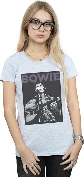 Immagine prodotto David Bowie Rock Poster Maglietta Donna (XXL)
