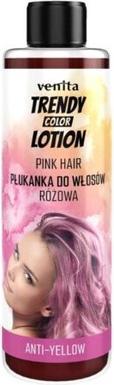 Actual product image Venta Venita Trendy Colour Lotion Hair Rinse Pink 200Ml (Pink)