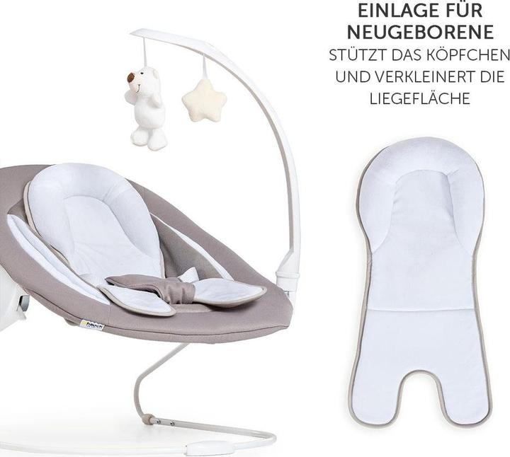 Produktbild Hauck Hochstühle Alpha Plus Walnut Newborn Set Deluxe - 4-tlg. (Hochstuhl Sitzerhöhung)