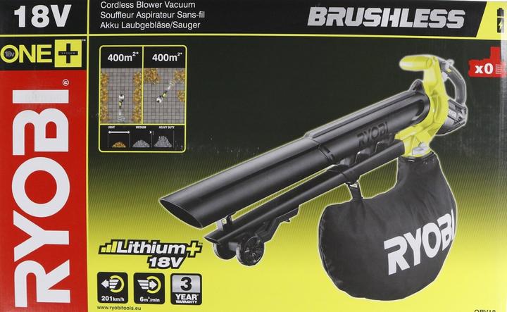 Image du produit Ryobi 5133003661 (Fonctionnement sur batterie, Souffleur de feuilles)