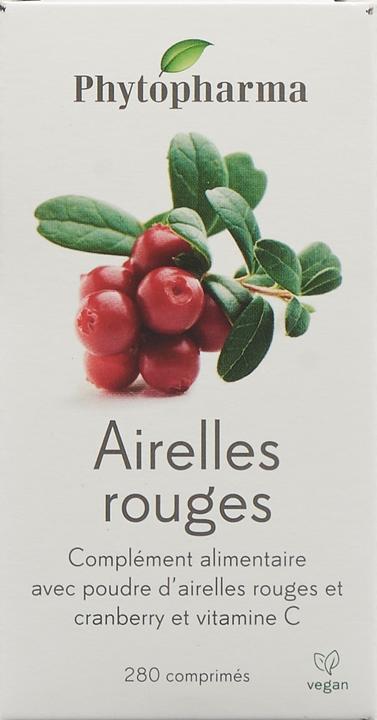 Image du produit Phytopharma Airelle rouge (280 pièce(s), Cachets, 140 g)