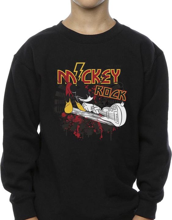 Immagine prodotto Disney Mickey Mouse Smash Guitar Rock Felpa Ragazzi (152, 158)