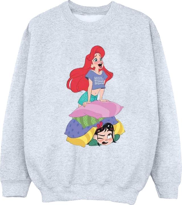 Disney Wreck It Ralph Ariel And Vanellope Sweatshirt (XL)