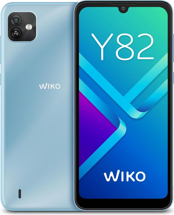 Actual product image Wiko Y82 (32 GB, Light blue, 6.10", Dual SIM, 13 Mpx, 4G)