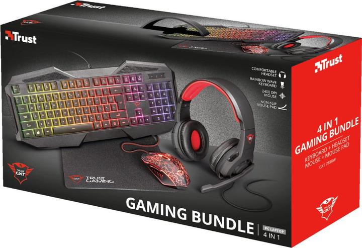 Produktbild Trust GXT 788RW Bundle (Eng. Int., Kabelgebunden)
