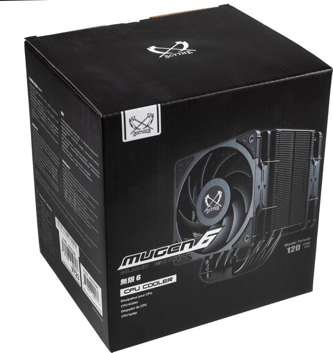 Produktbild Scythe Mugen 6 Dual Fan Black Edition (154 mm)