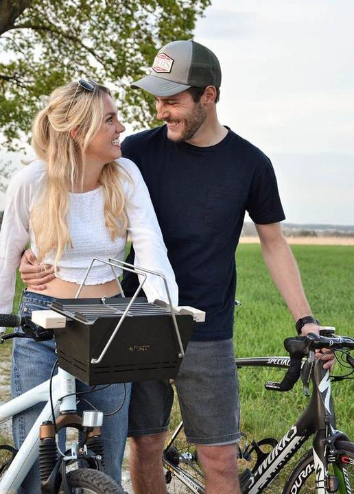 Actual product image Knister Bike holder for Grill