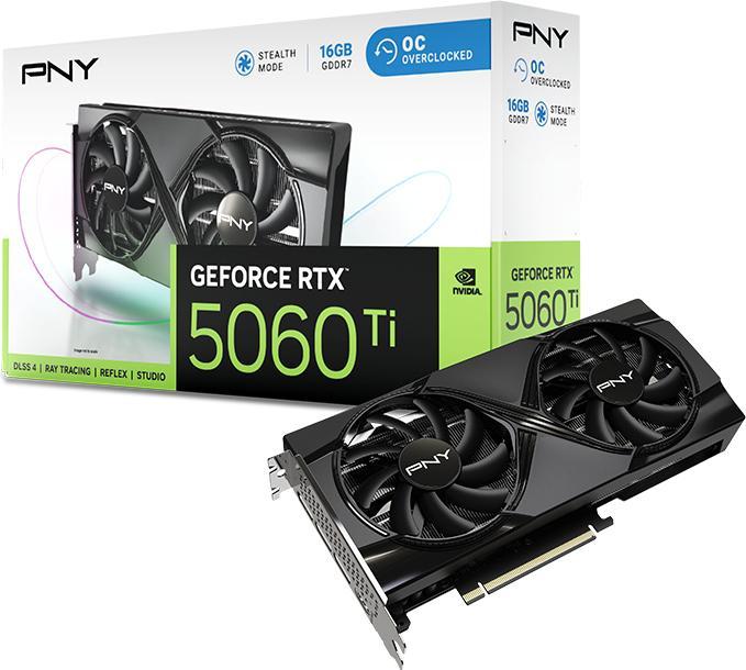 Productafbeelding PNY GEFORCE RTX 5060 TI 16GB (16 GB)