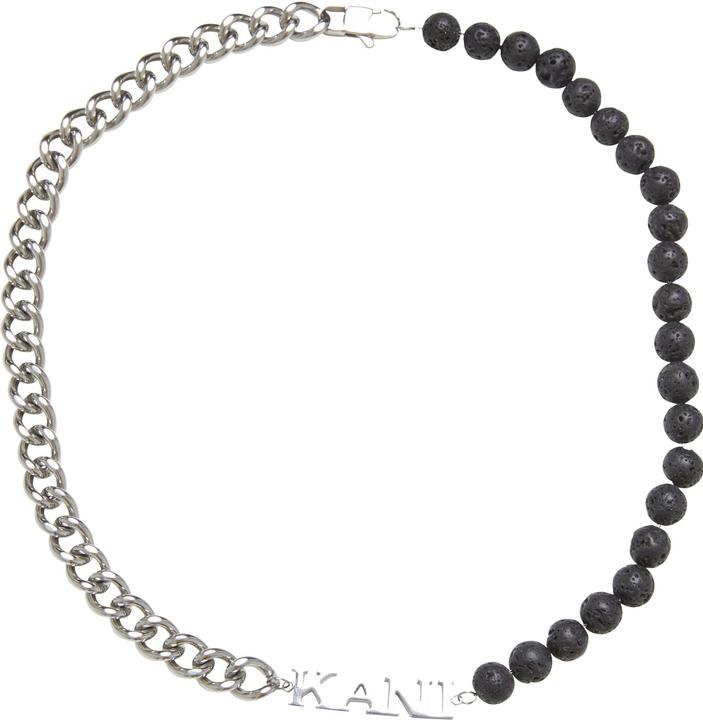 Produktbild Karl Kani KK Retro Kani Lavapearl Necklace - 186079 (100% Stahl)