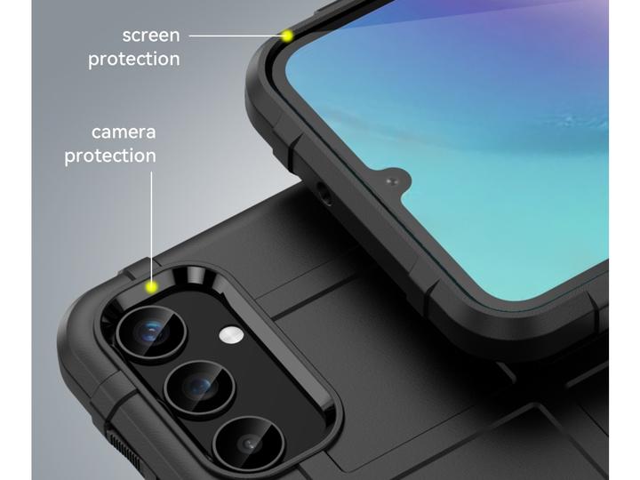 Produktbild Screenguard Samsung Galaxy A35 5G Rugged Shield Hülle (Samsung Galaxy A35)