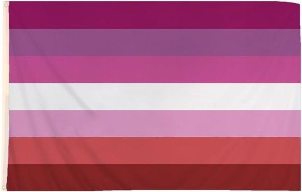 Produktbild Henbrandt CSD Lesben Pride Fahne 1,52m x 91cm