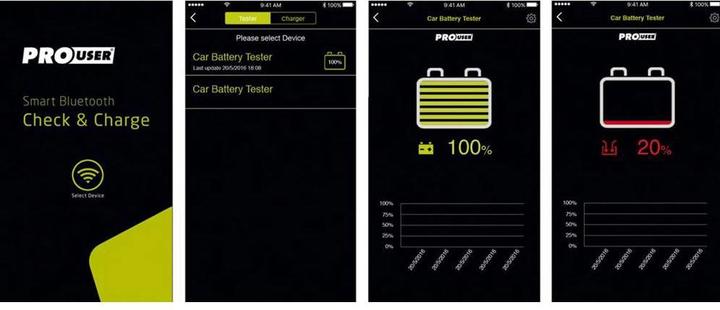 Produktbild ProUser BatterietestertoothundSmartphoneAppIBT1