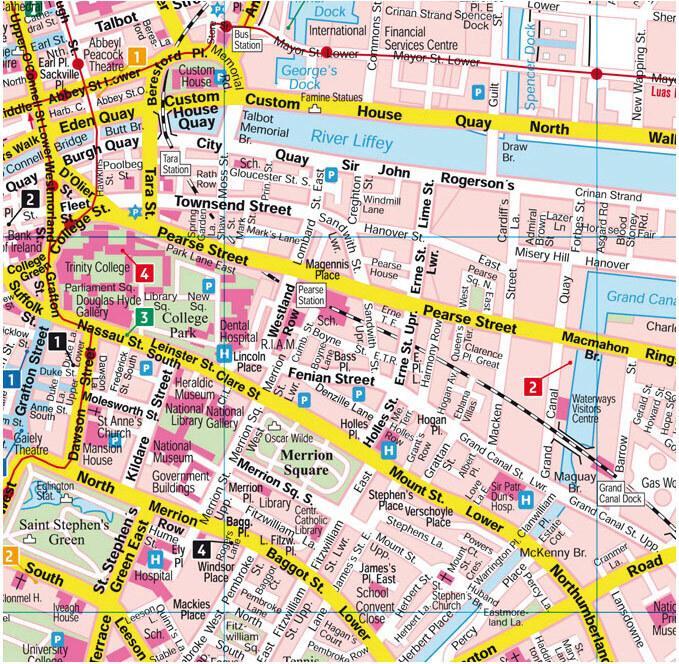 Immagine prodotto Dublino, Mappa della città 1:10.000, freytag & berndt