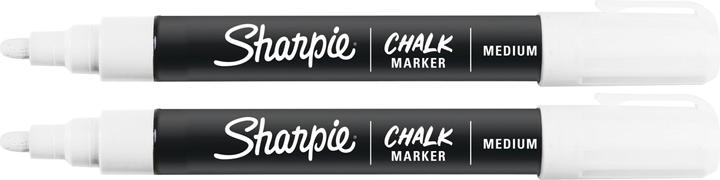 Immagine prodotto Sharpie Pennarello a gesso (Bianco, 4 mm, 2 x)