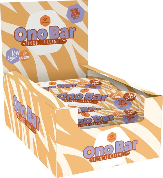 Image du produit Go Fitness Nutrition Ono Bar 12 x 40 g, Caramel (Caramel, 12 pcs, 480 g)