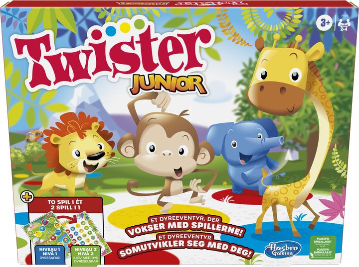 Productafbeelding Hasbro Gaming Twister Junior (F7478) (Fins, Zweeds)
