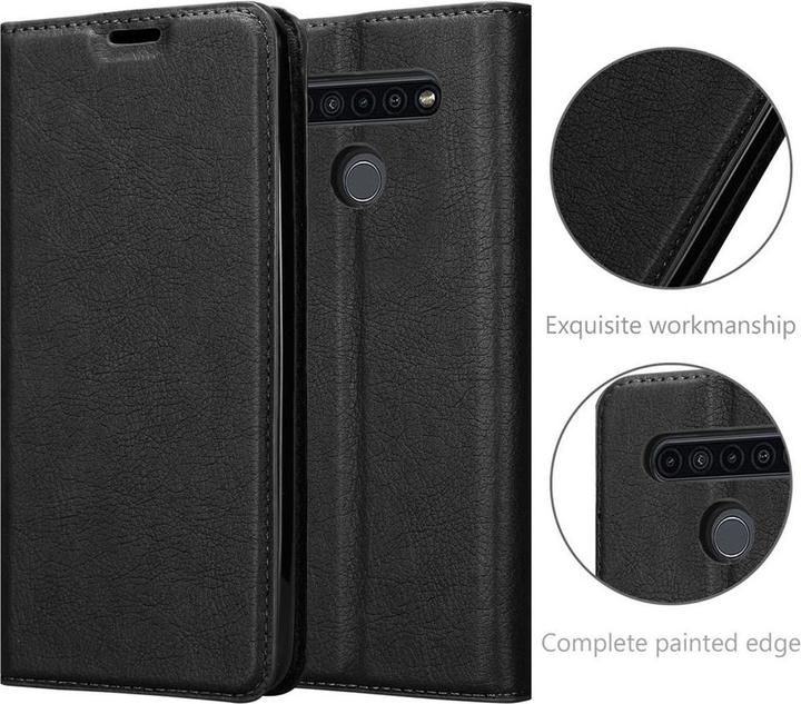 Produktbild Cadorabo Book Invisible Magnet Cover (LG KQ51)
