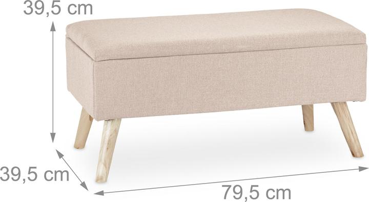 Immagine prodotto Relaxdays Panca Contenitore (79.50 cm)
