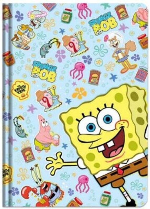 Blue Sky Bob l'éponge - Carnet A5 (A5, Lined, Hardcover)