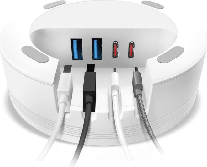 Produktbild SBS Wireless Charger Station 15W 3x USB/USB-C weiá (20 W)