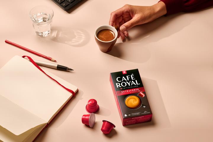 Actual product image Café Royal doppio espresso (10 x Port.)