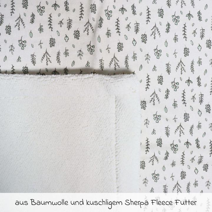Produktbild Kaiser Kuscheldecken Babydecke Winter Jersey - Leave (75 x 100 cm)