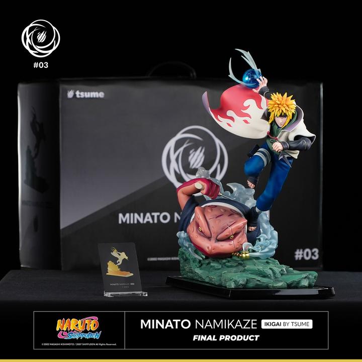 Actual product image Tsume Naruto Shippuden "Minato Namikaze" Ikigai 1/6 Statue