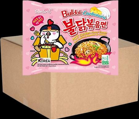 Samyang Buldak Buldak Hot Chicken Ramyeon Carbonara (5200 g)