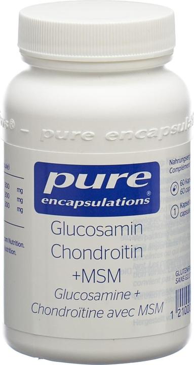 Pure encapsulations Glucosamin-Chondroitin-Kapseln (60 Stück, Kapseln, 95 g)