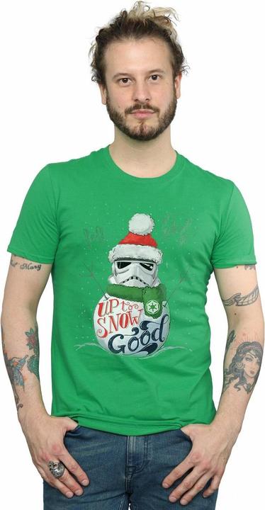 Immagine prodotto Star Wars Stormtrooper Up To Snow Good Maglietta Uomo (L)