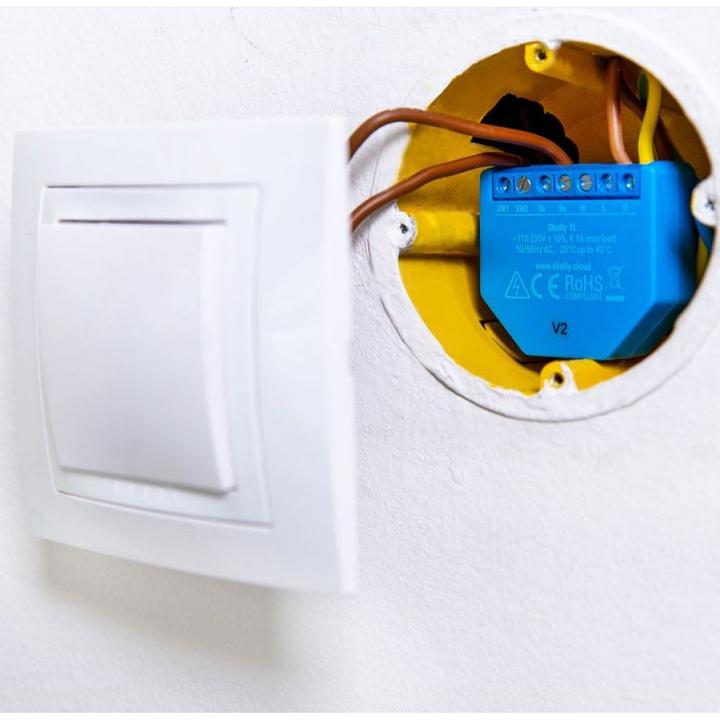 Produktbild Shelly WLAN-Schaltaktor 1L WiFi-Relais