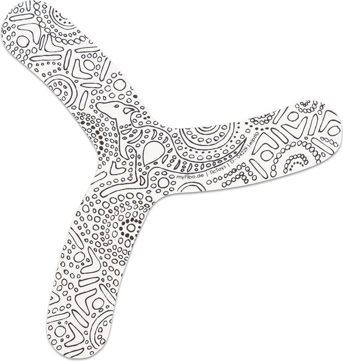 Image du produit Tic Toys Boomerangs à concevoir soi-même, 30 pièces