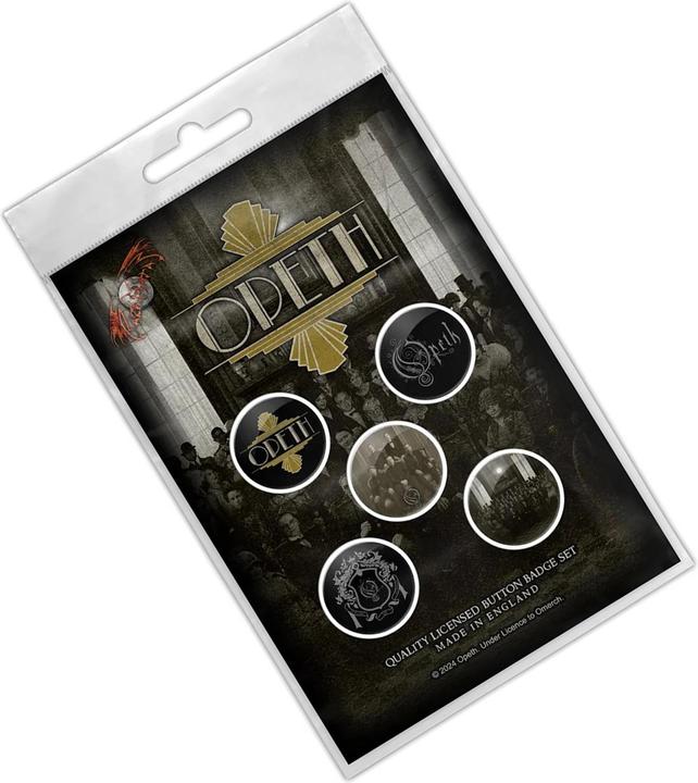 Produktbild Opeth Abzeichen The Last Will And Testament 5erPack Kunststoff Metall