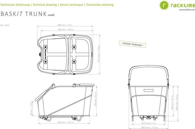 Immagine prodotto Racktime Bask-it Trunk (12 l)