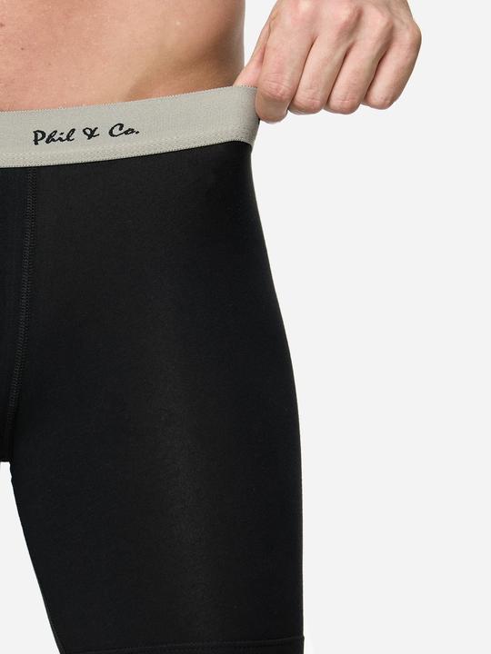Immagine prodotto Phil & Co. Berlin Pantaloni retrò in jersey Boxer lunghi (M, confezione da 3)