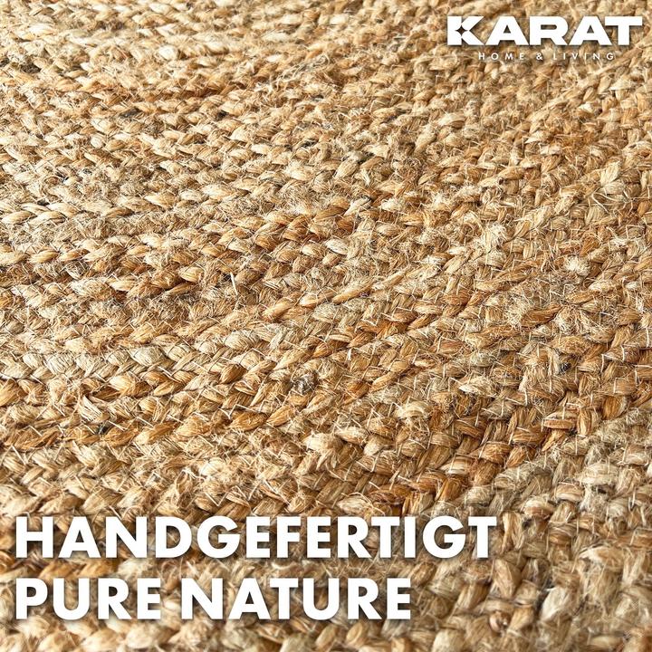 Produktbild Karat Jute-Teppich (90 x 90 cm)