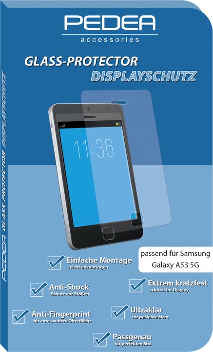 Immagine prodotto Pedea Vetro di protezione del display (1 Pezzo/i, Samsung Galaxy A53 5G)