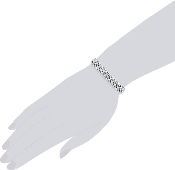 Produktbild Lulu & Jane Metall-Legierung silber 15,5 - 20,0 cm, flexibel einstellbar - 33560 (20 cm, Metall-Legierung)