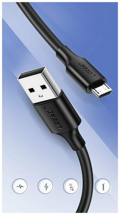 Actual product image Ugreen USB A - Micro USB (1 m, USB 2.0)