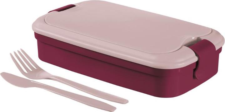 Actual product image Curver Lunch&Go cutlery container purple (c)