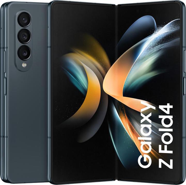 Actual product image Samsung Galaxy Z Fold4 EU (256 GB, Grey green, 7.60", SIM + eSIM, 50 Mpx, 5G)