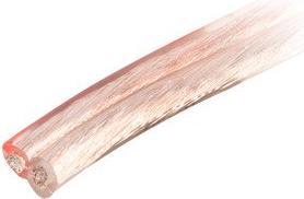 Actual product image Lanberg SC-2X15-10CC-1000-TR audio cable Transparent (100 m, 1.50 mm²)
