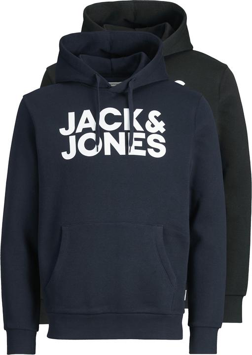 Jack & Jones 2er-Pack Logo Hoodie