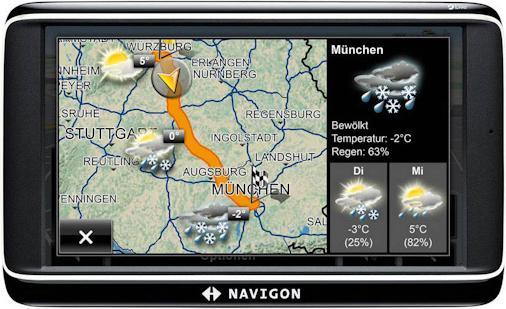 Actual product image Navigon 70 Easy, TMC, Central European maps
