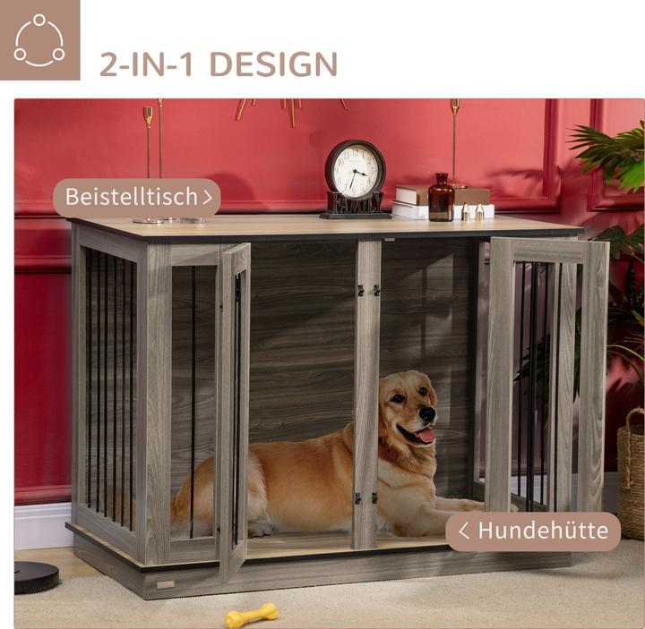 Produktbild PawHut Hundekäfig (Hundehütte)