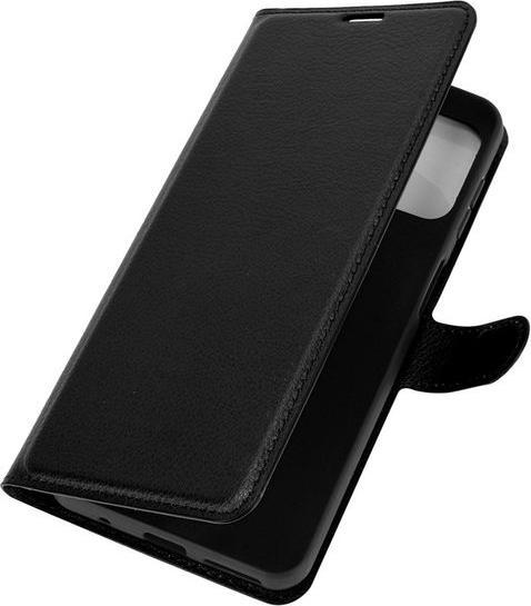 Actual product image MU Classic Litchi Leather Bookcover Series (Motorola Moto G9 Plus)